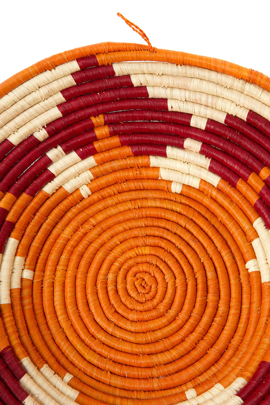 Ugandan Sweet Potato and Sorghum Raffia Coil Baskets