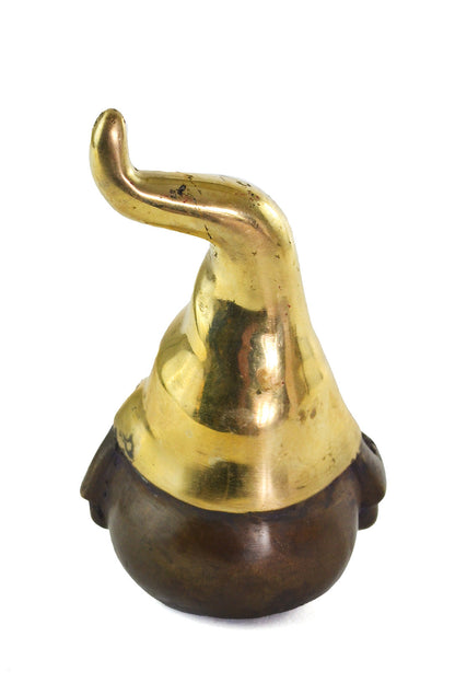 Burkina Bronze Nonsensical Gnome with Polished Hat