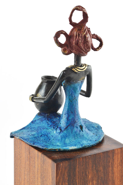 Harmony Burkina Bronze Sculpture