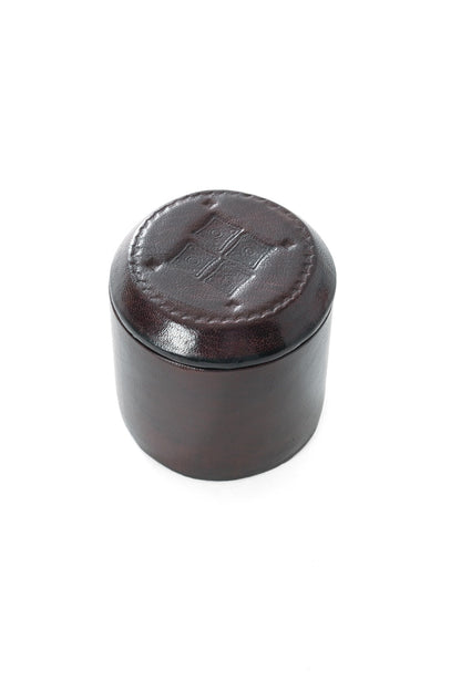 Brown Tuareg Leather Ring Box