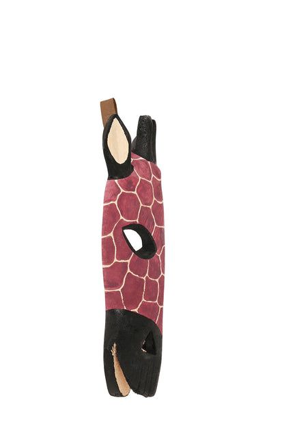 Small Two-Tone Purple Giraffe Mask