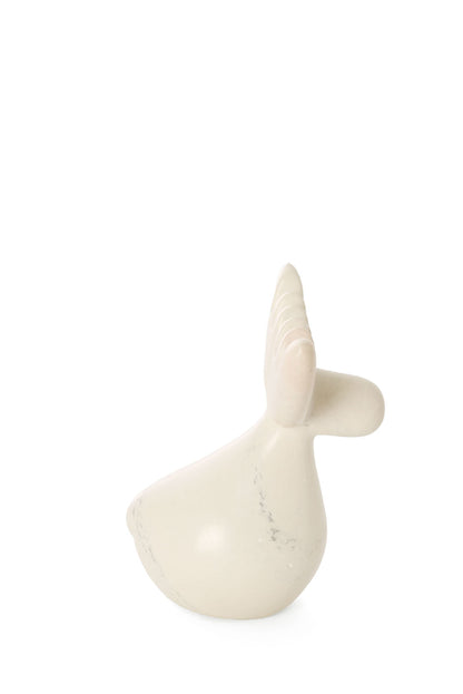 Small All Natural Soapstone Reindeer Sculpture