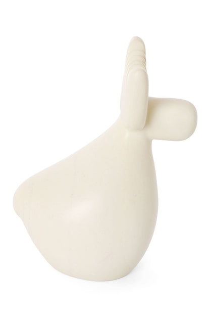 Large All-Natural Soapstone Reindeer Sculpture