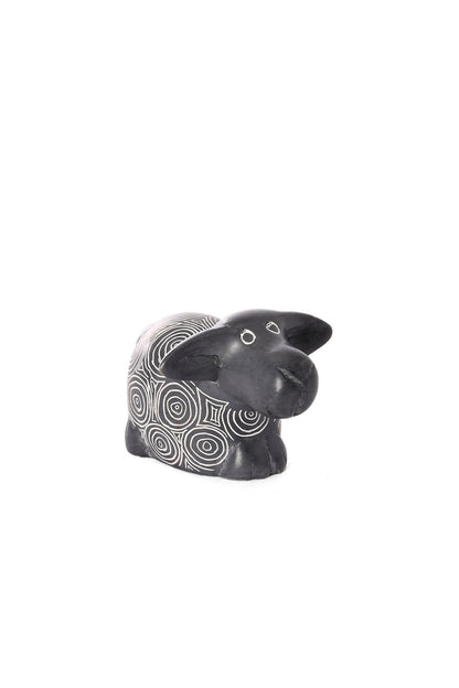 Small Swirly Soapstone Sheep