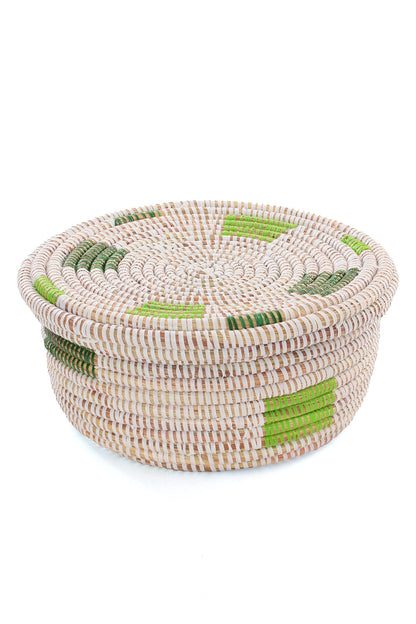 Leafy Green Mixed Basket Set of Three