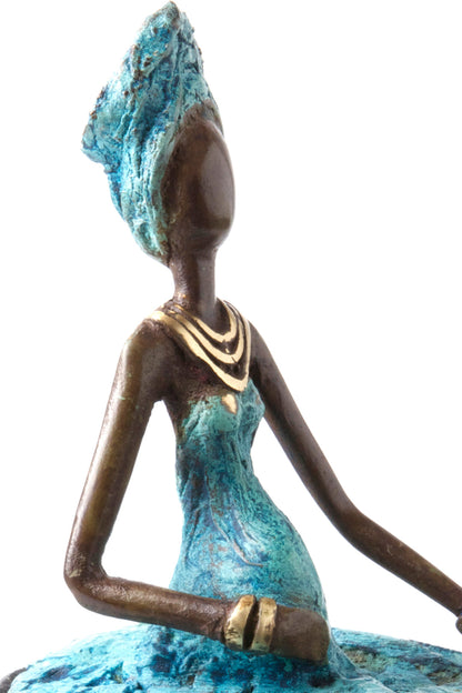 Bronze Expectant Mother Sculpture