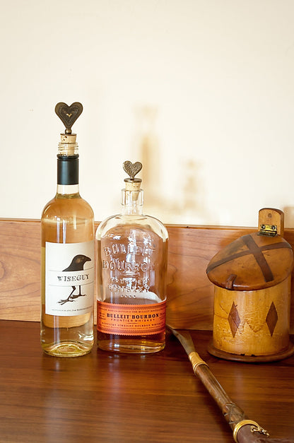South African Lovely Heart Wine Bottle Stopper