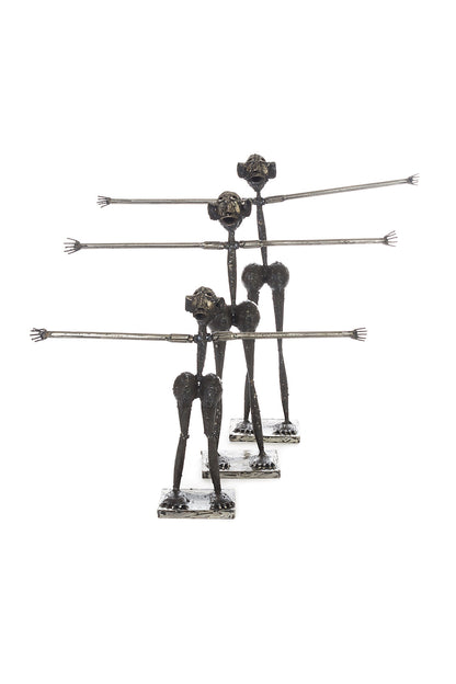 Kenyan Metal Mama Jewelry Displays