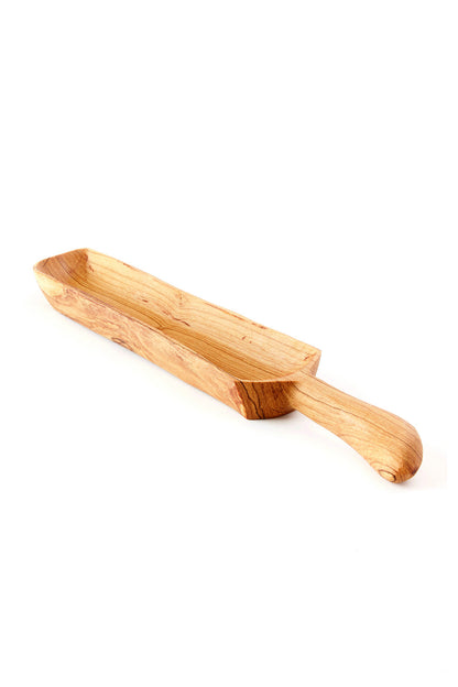 Wild Olive Wood Knob Handle Cracker Trays