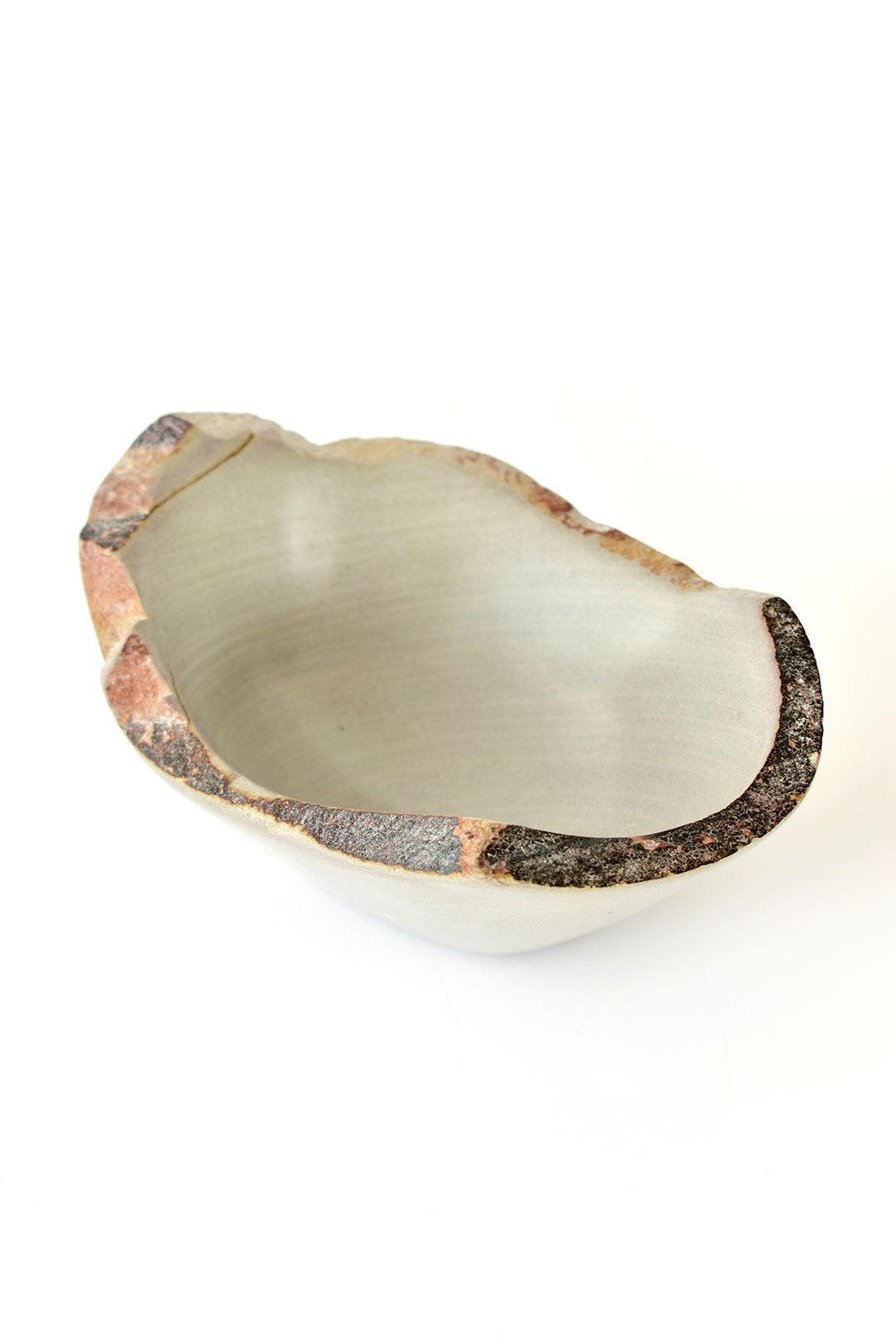 Kenyan Rustic Soapstone Oval Bowl