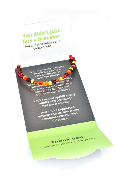 Goodbye Malaria South African Relate Cause Bracelet
