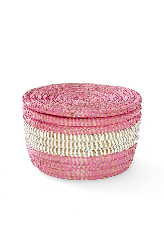 Little Pink Macaron Basket