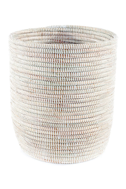 Solid White Prayer Mat Bath Bin