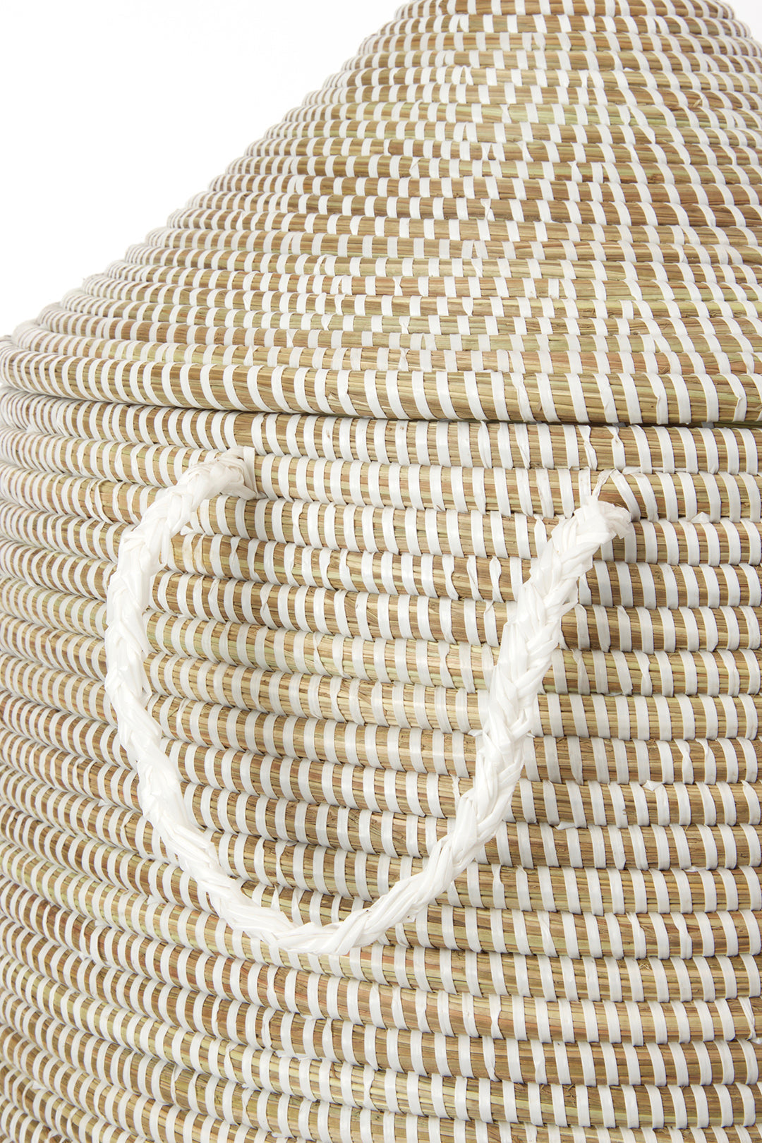 Slender Laurel Hamper Basket from Senegal