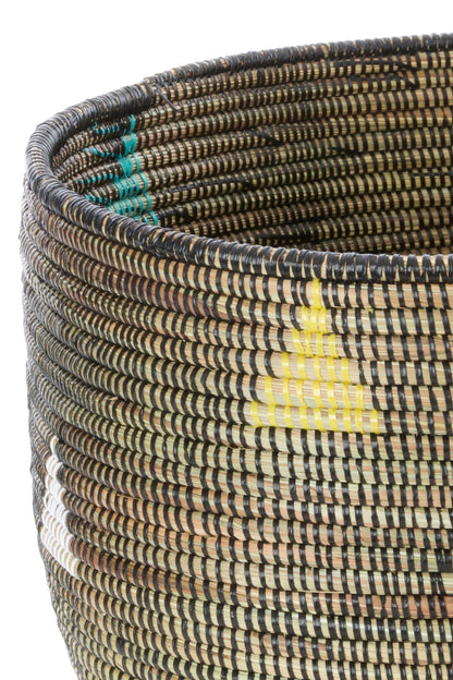 Teranga Triangles Knitting Basket from Senegal