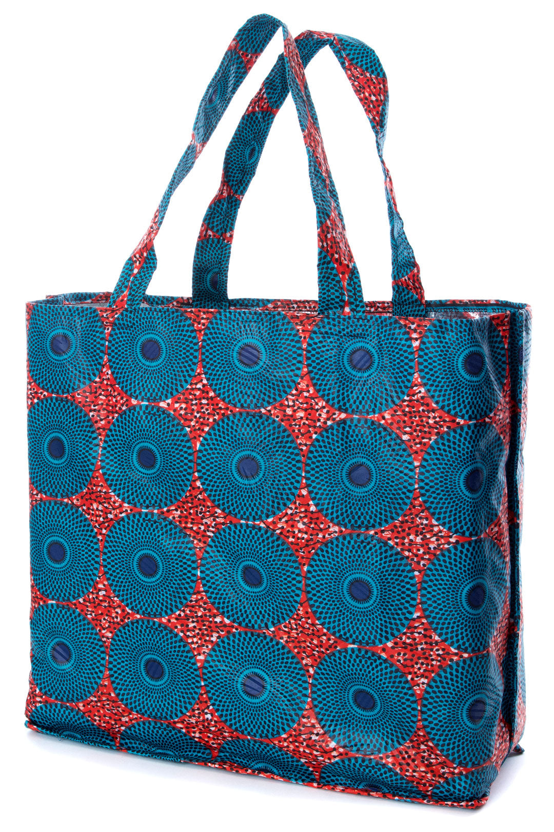 Assorted Cotton & Rice Sack Mega Totes from Senegal