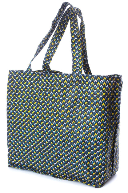 Assorted Cotton & Rice Sack Mega Totes from Senegal