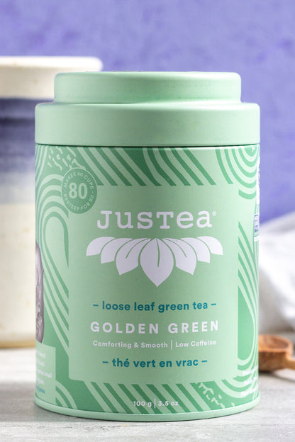 JusTea Coconut Green Loose Leaf Tea