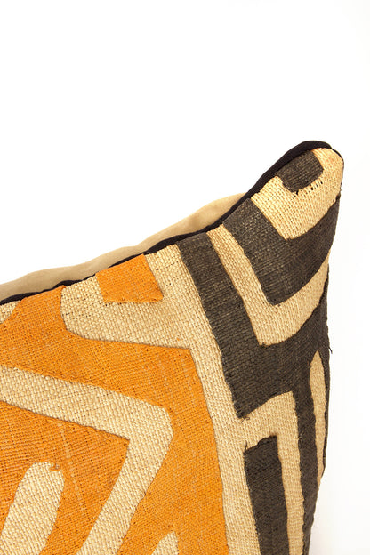 18" Congo Raffia Decorative Pillow Cover - Assorted Designs