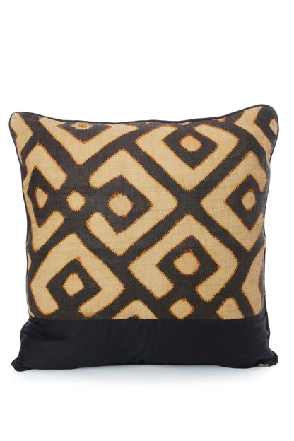 24" Congo Raffia Decorative Pillow Cover - Assorted Designs