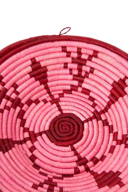 Rose Meadow Raffia Basket from Uganda